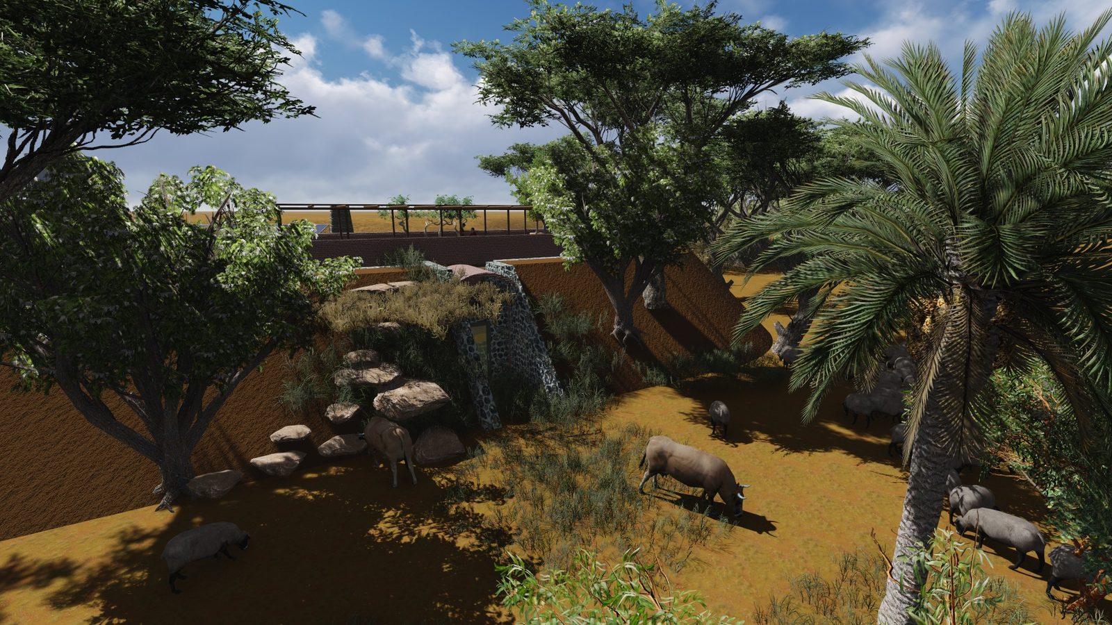 Off-Grid House Prieska — the fruit forest, part of the farming system